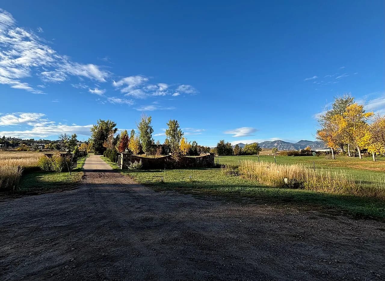 The Flatirons in Boulder County