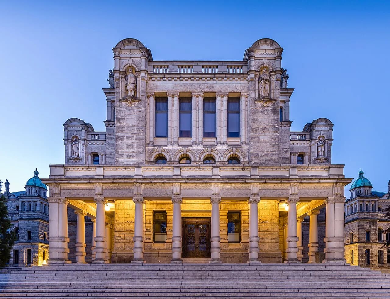 Parliament buildings, Victoria, British Columbia